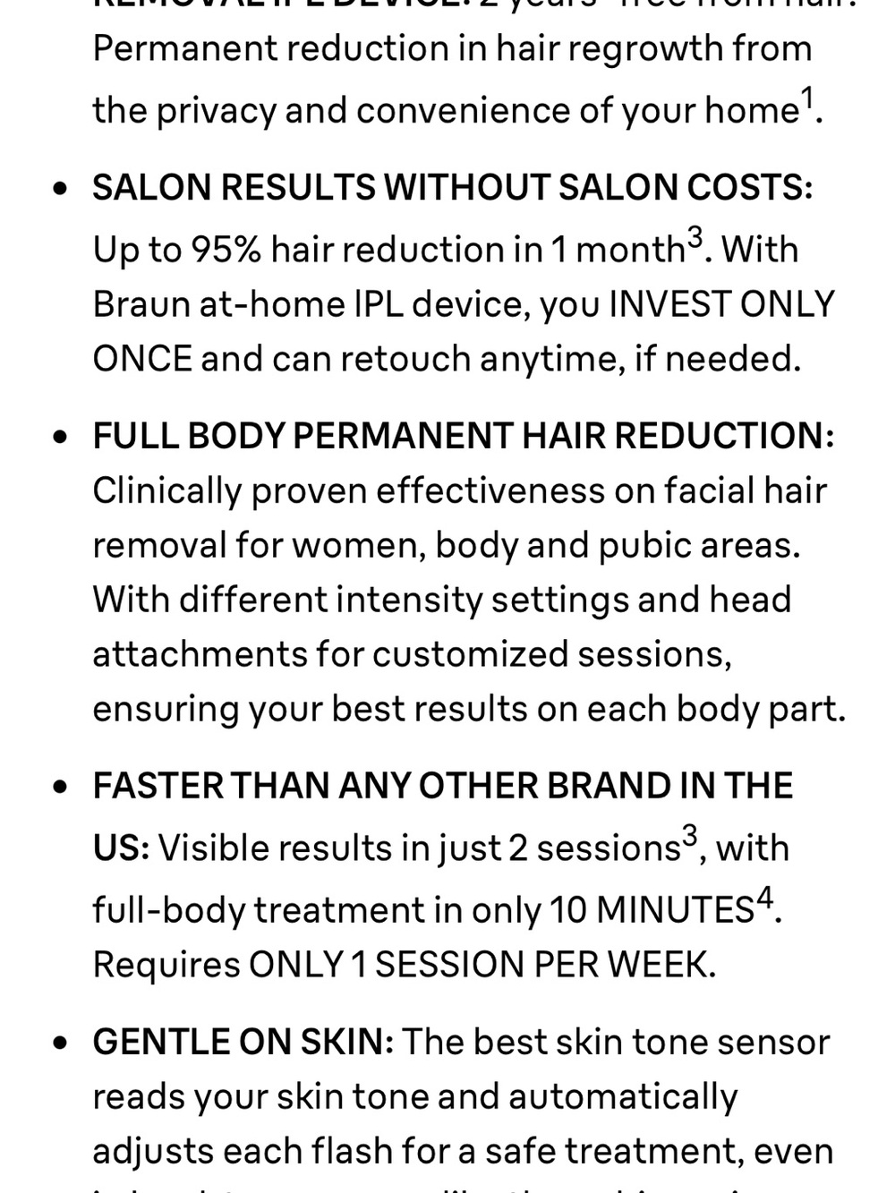 Braun Silk-Expert PRO 5 IPL Alternative  laser Hair Removal with 2 caps - Picture 9 of 14